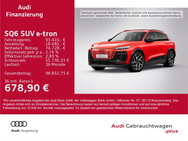 Audi SQ6 e-tron 4.990 km 93.410 &euro; Gersthofen 86368
