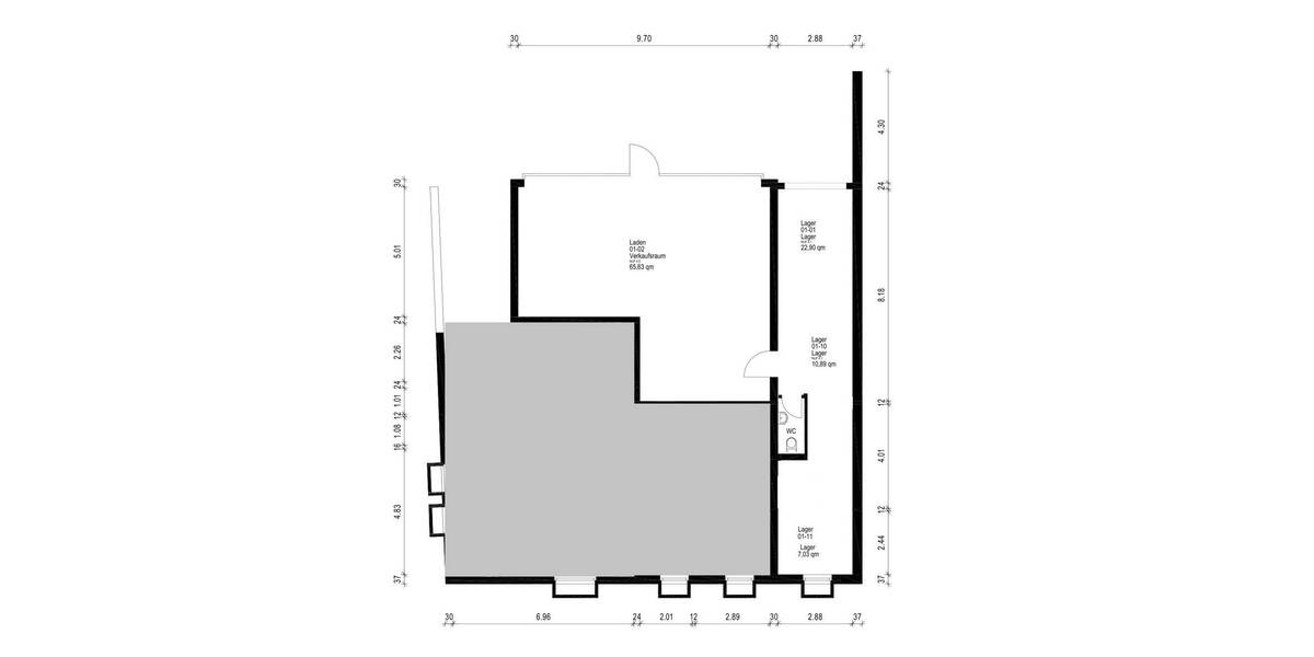 Gewerbeobjekt Detmold Spork-Eichholz - 2 Zimmer, 1.000&euro; | Angebot:26835618