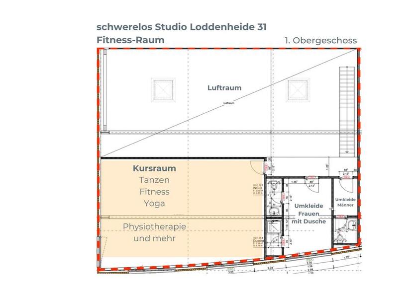 Raumvermietung Münster für Fitness, Tanzen, Personal Training,...