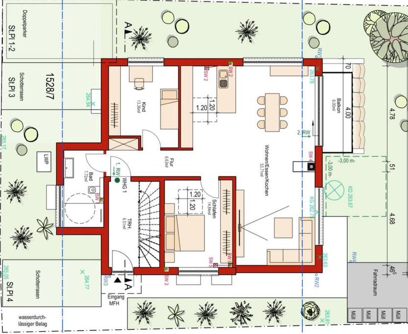 Nachhaltig, Effizient, Zukunftssicher - Exklusiv KfW40 Neubau zimmer