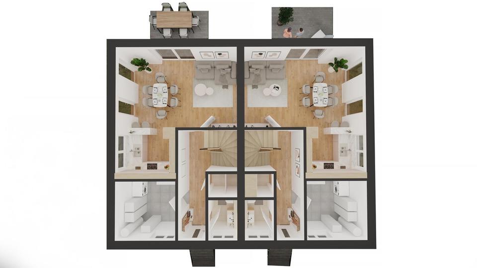 Doppelhaushälfte Mielkendorf - 4 Zimmer, 110 m&sup2;, 410.000&euro; | Angebot:27004461