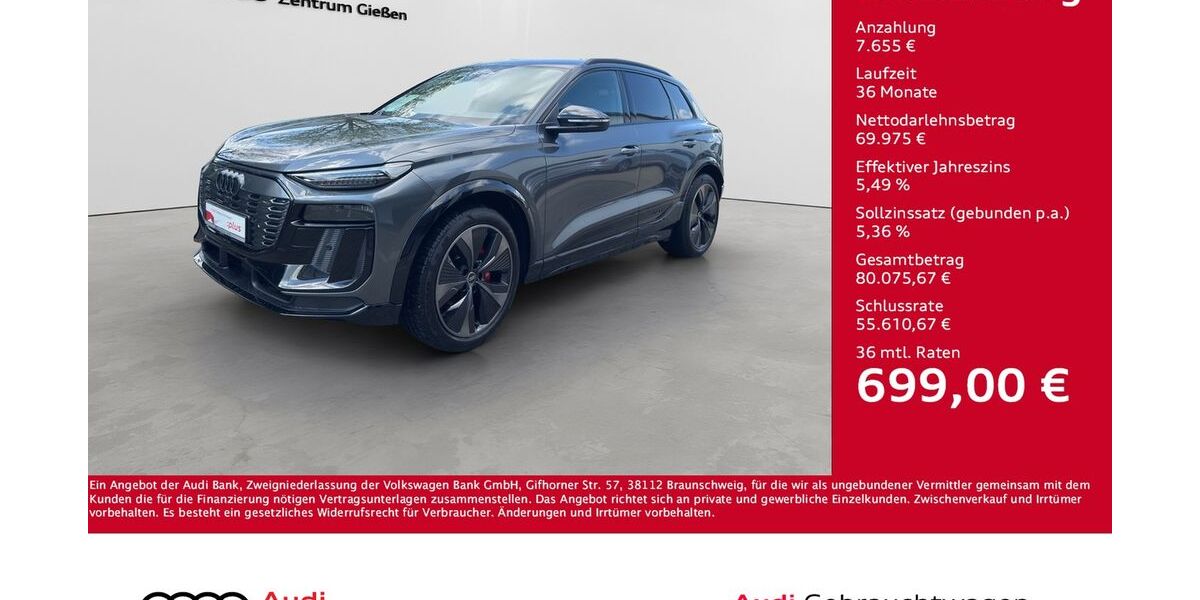 Audi SQ6 e-tron 15.850 km 77.630 &euro; Giessen 35394