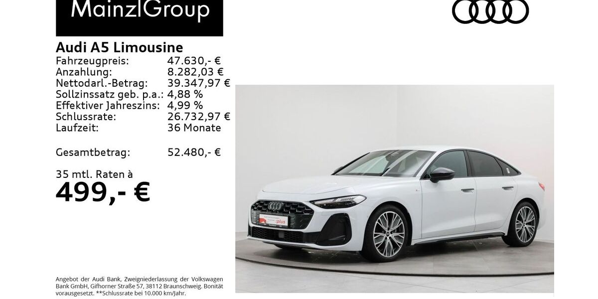 Audi A5 13.400 km 47.630 &euro; Feldkirchen/Westerham 83620