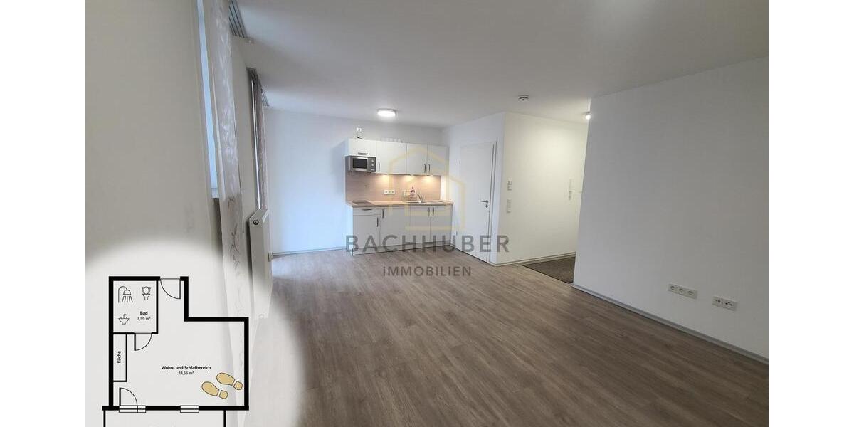 Etagenwohnung Nabburg - 1 Zimmer, 30 m&sup2;, 435&euro; | Angebot:23908253