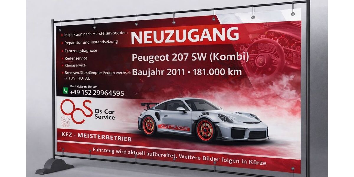 Peugeot 207 181.746 km 3.290 &euro; Fürth 90763