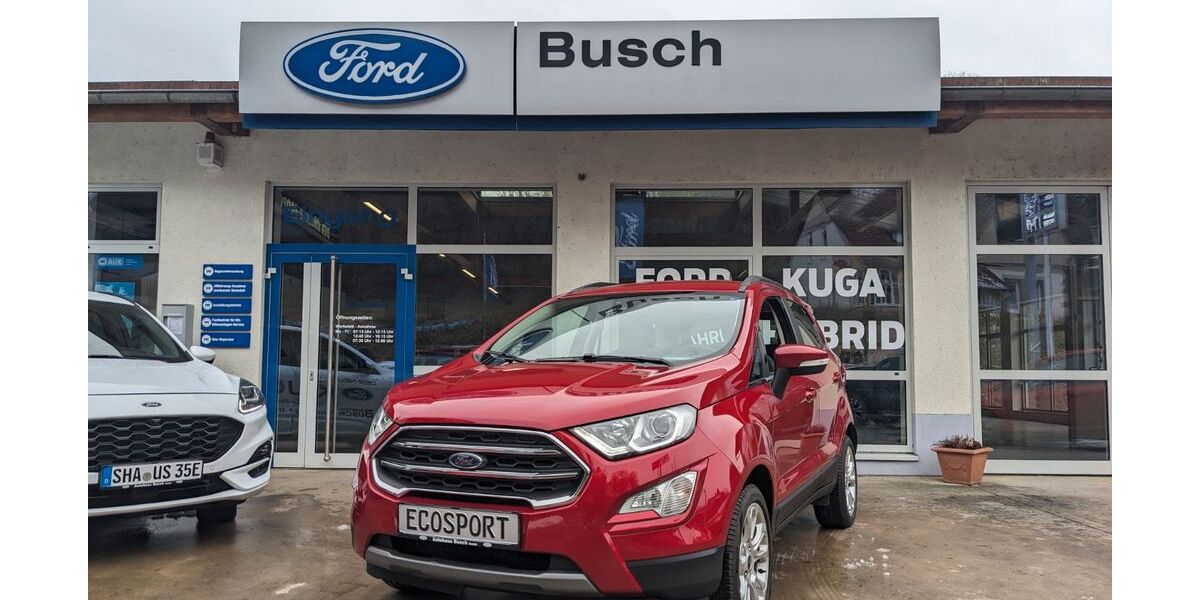 Ford EcoSport 27.000 km 16.900 &euro; Kirchberg 74592
