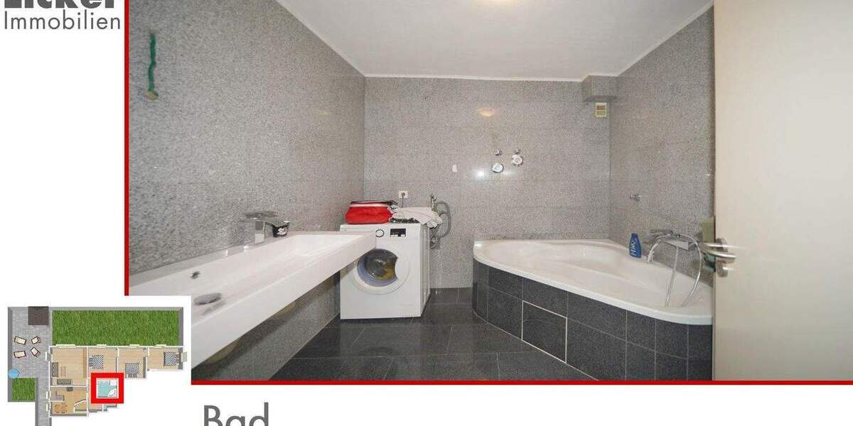 * Gartengeschoss-Whg. mit 130m² Terrassen- und Gartenfläche. 4 zimmer