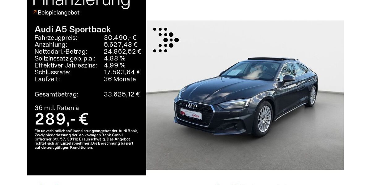 Audi A5 94.814 km 30.490 &euro; Hofheim 65719