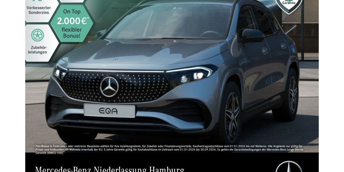 Mercedes-Benz EQA 11.811 km 43.590 &euro; Hamburg 22047