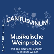 Cantusvinum- musikalische Weinprobe | Bürgerhaus-Kiedrich 08.11.2025 Bürgerhaus-Kiedrich
