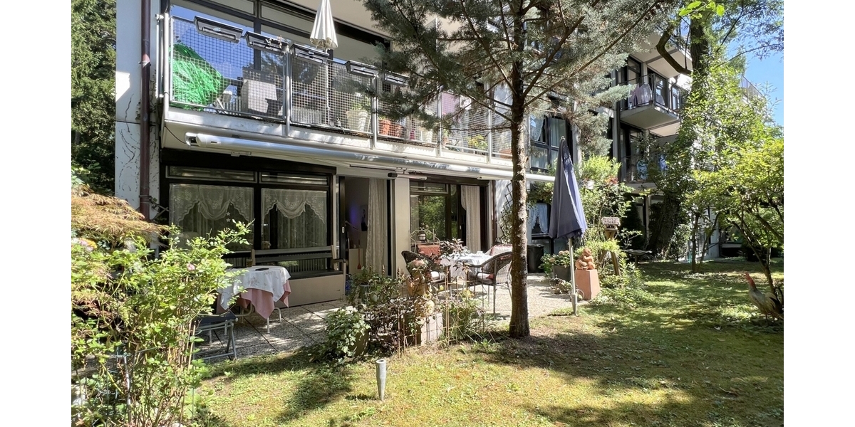 Kleinod in Nymphenburg - großzügige Gartenwohnung in ruhiger Lage 2 zimmer