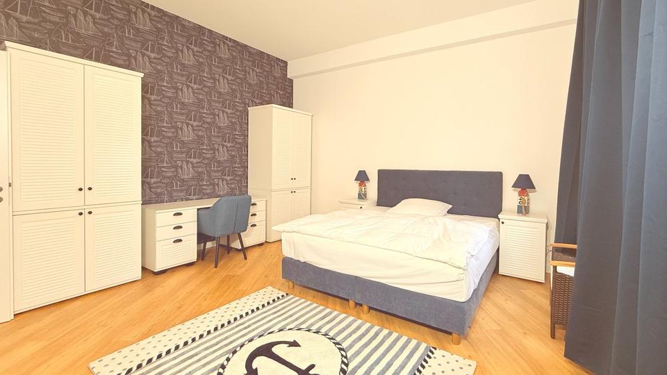 Vollmöblierte 65 m² 2-Zimmer-Wohnung + Balkon +EBK (Sellin Rügen) 2 zimmer