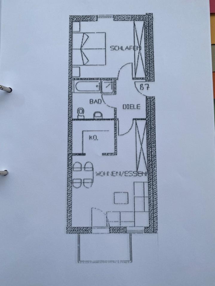 hochwertig sanierte 2-Zimmer Wohnung im Herzen von Dingolfing