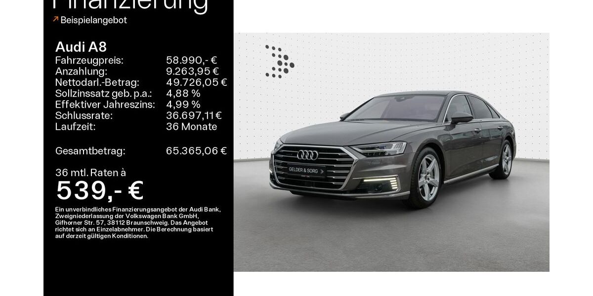 Audi A8 36.904 km 58.990 € Haßfurt 97437