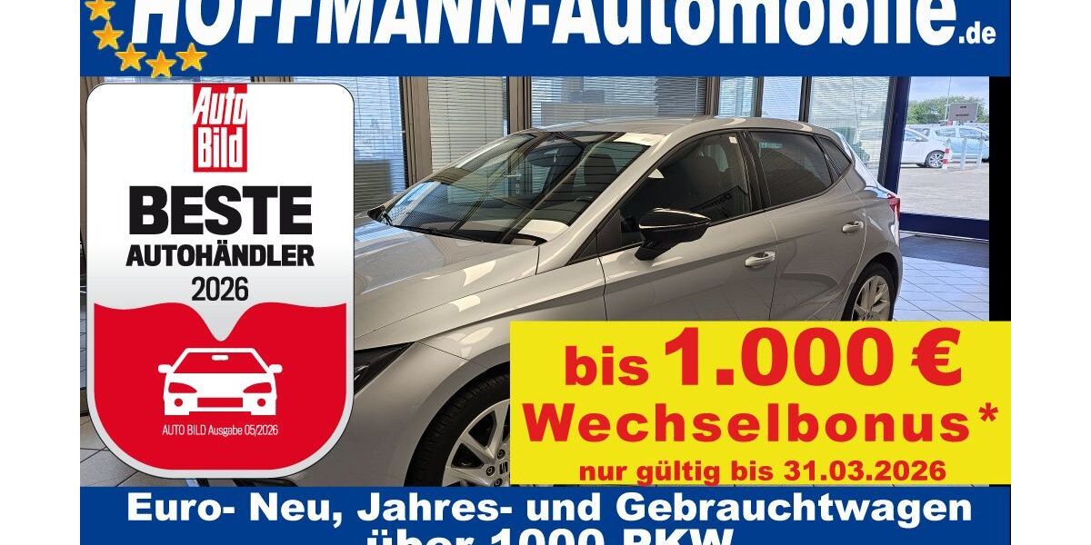 Seat Ibiza 28.697 km 14.800 &euro; Wolfsburg-Heiligendorf 38444