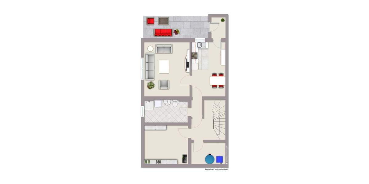 Doppelhaushälfte Stutensee / Friedrichstal Friedrichstal - 6 Zimmer, 161 m&sup2;, 398.000&euro; | Angebot:25671165