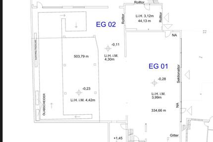 Fahrzeugabstellplätze, Gewerbliche Lagerfläche, Schrauber Halle zimmer