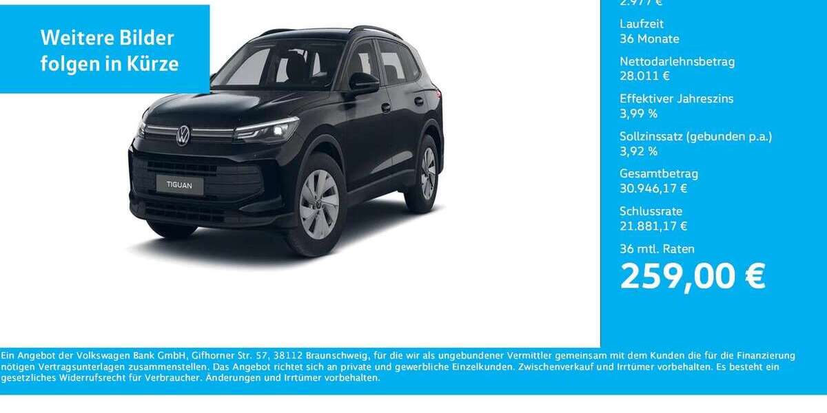 VW Tiguan 25.756 km 30.988 &euro; Bergkamen 59192