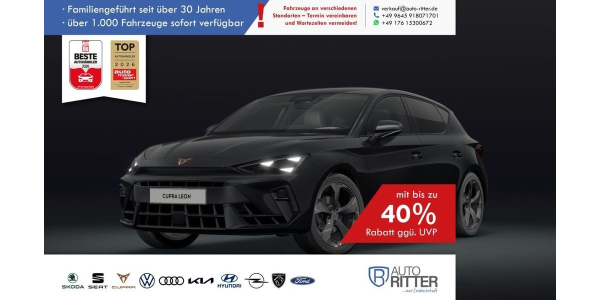 Cupra Leon 1.177 km 29.990 &euro; Eschenbach 92676