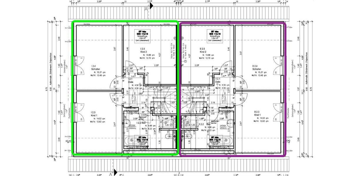 Doppelhaushälfte Hohenroth - 4.5 Zimmer, 122 m&sup2;, 1.195&euro; | Angebot:24631592