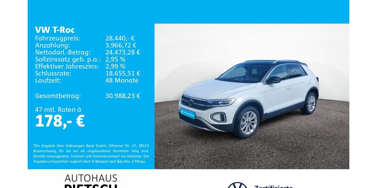 VW T-Roc 25.209 km 28.440 &euro; Melle 49324