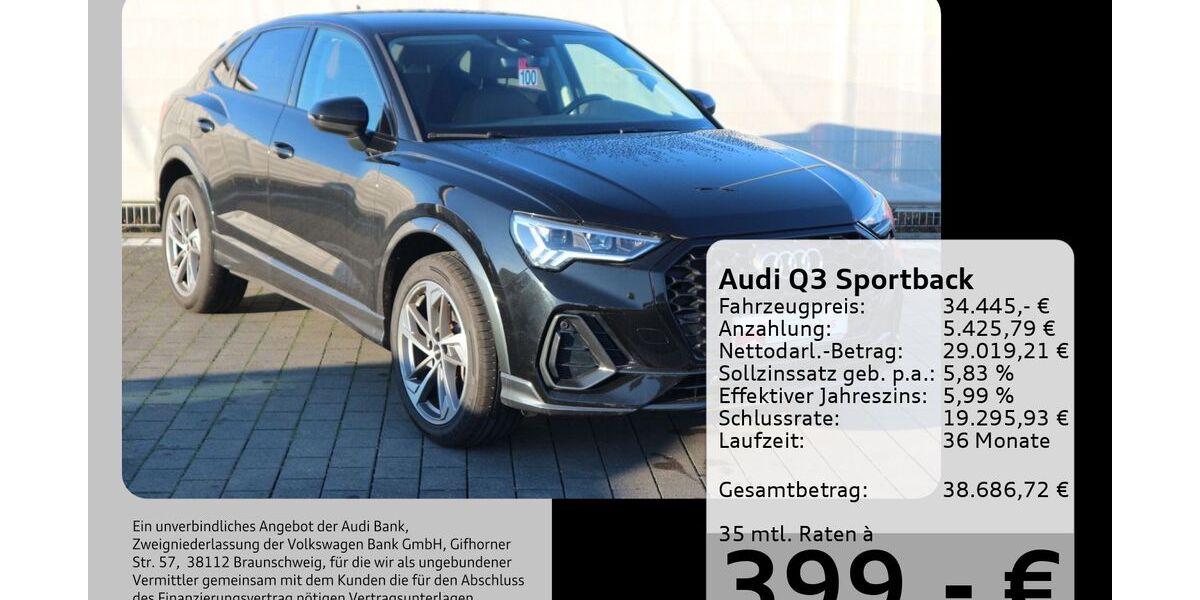 Audi Q3 39.129 km 34.445 &euro; Großwallstadt 63868