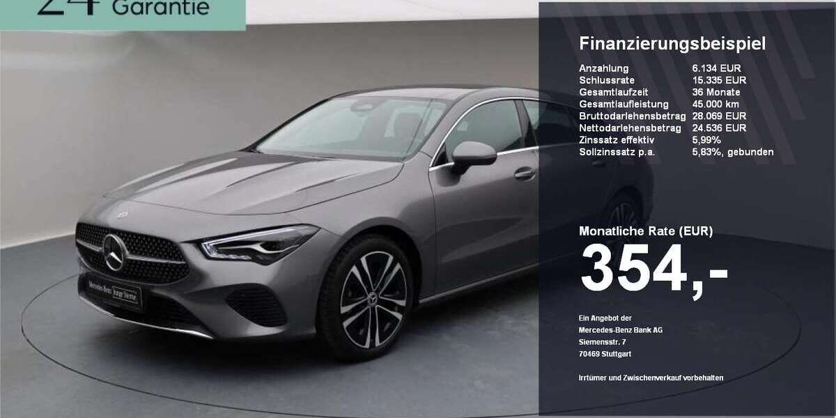 Mercedes-Benz CLA 180 7.420 km 28.670 € Ebersberg bei München 85560