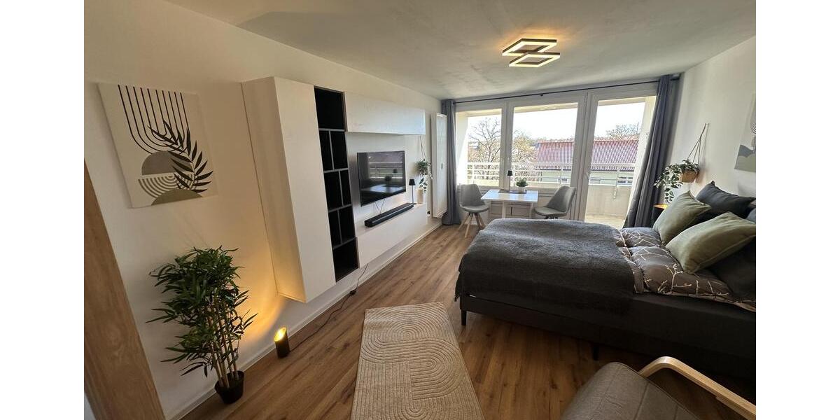 All incl.: möblierte Wohnung mit Balkon und direkter ÖPNV-Anbindung 1 zimmer