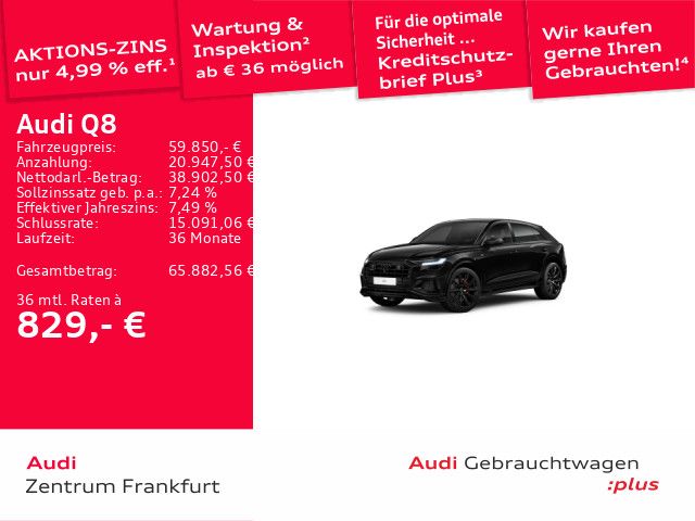 Audi Q8 98.359 km 59.850 &euro; Frankfurt am Main 60326