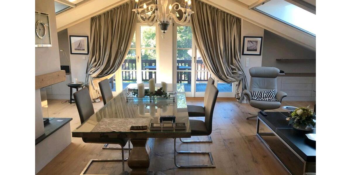 Dachgeschoßwohnung Gmund am Tegernsee - 3 Zimmer, 110 m&sup2;, 2.500.000&euro; | Angebot:23274225