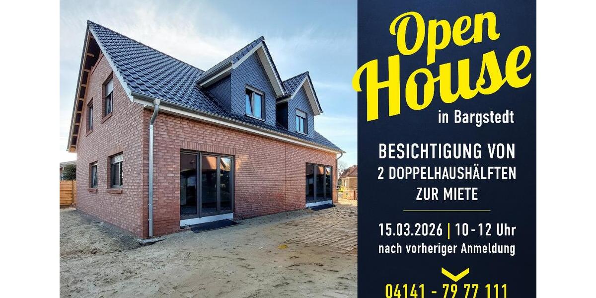 Doppelhaushälfte Harsefeld - 4 Zimmer, 108 m&sup2;, 1.250&euro; | Angebot:25363423