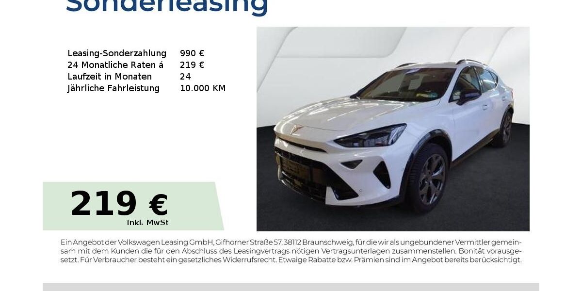 Cupra Formentor 20.500 km 32.950 &euro; Schwabach 91126