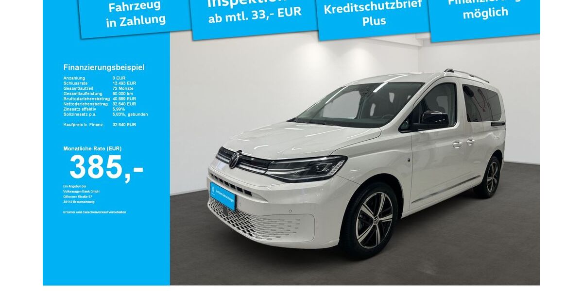 VW Caddy 1.545 km 32.390 &euro; Immenstadt 87509