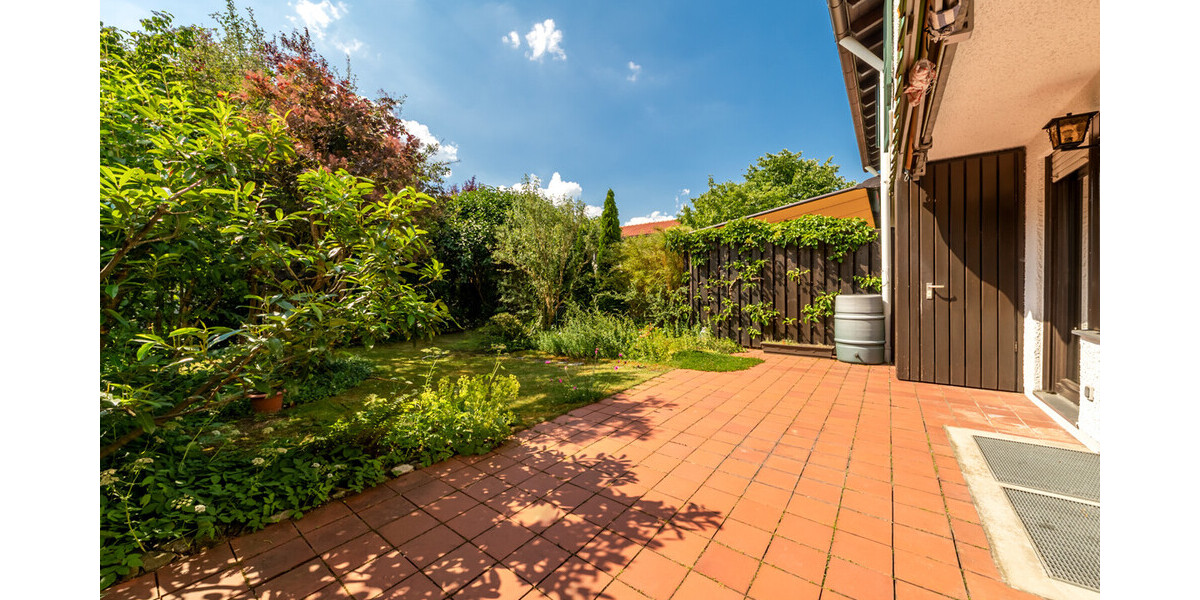 Splitlevel-Reihenhaus mit Westausrichtung in Unterhaching - Reihenmittelhaus Unterhaching | Angebot:26964096