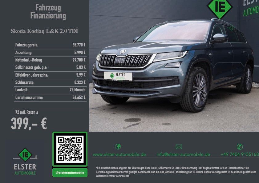 Skoda Kodiaq 73.518 km 34.440 &euro; Epfendorf 78736