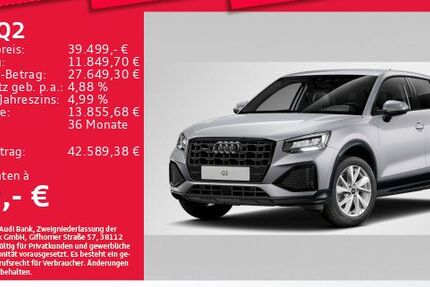Audi Q2 13.632 km 36.819 &euro; Eching 85386