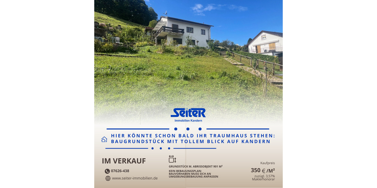 Grundstück Kandern - 315.350&euro; | Angebot:25706254