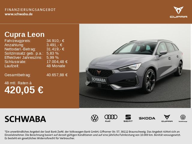 Cupra Leon 4.800 km 34.810 &euro; Gersthofen 86368