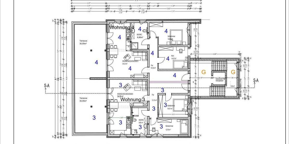 Etagenwohnung Bad Bocklet - 3 Zimmer, 94 m&sup2;, 382.000&euro; | Angebot:25664869