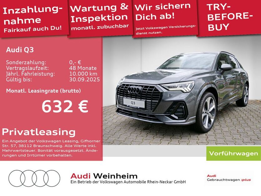 Audi Q3 11.900 km 47.999 € Weinheim 69469