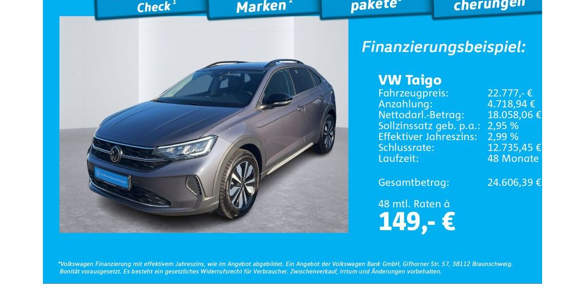 VW Taigo 4.723 km 22.555 &euro; Hamburg 22303