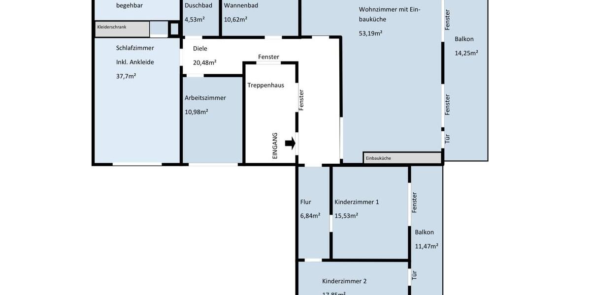 Etagenwohnung Schöneck - 5.5 Zimmer, 185 m&sup2;, 2.200&euro; | Angebot:24364463