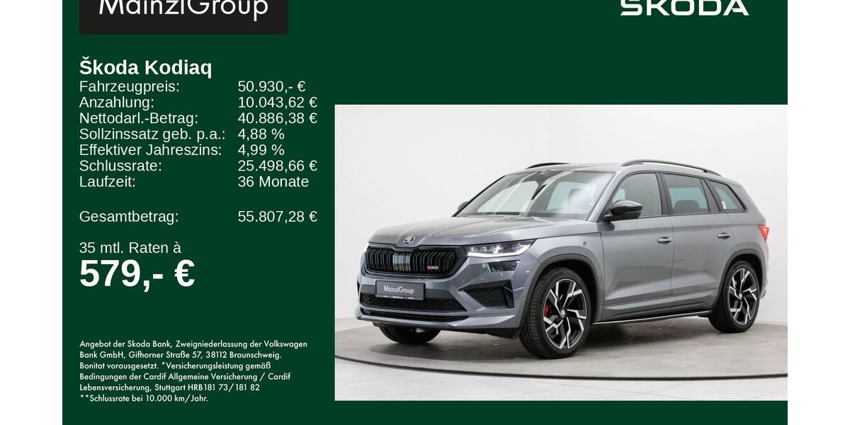 Skoda Kodiaq 25.053 km 50.930 &euro; Feldkirchen/Westerham 83620