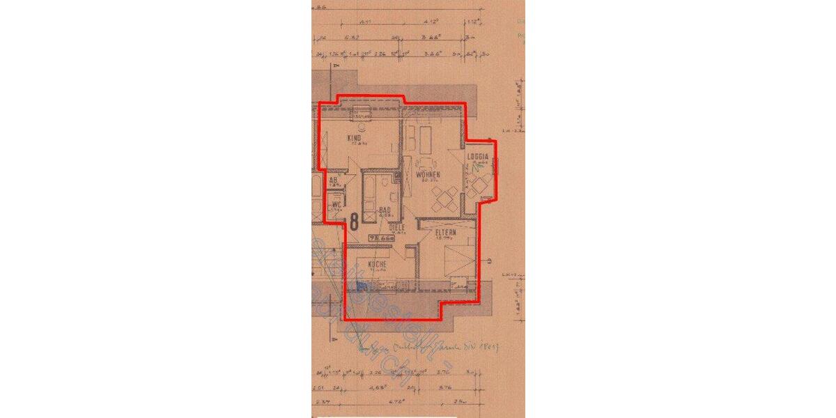 Dachgeschoßwohnung Haßloch - 3 Zimmer, 92 m&sup2;, 189.000&euro; | Angebot:26821864