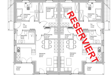 Attraktive 3,5-Zimmer Wohnung mit Garten in Leck 3 zimmer