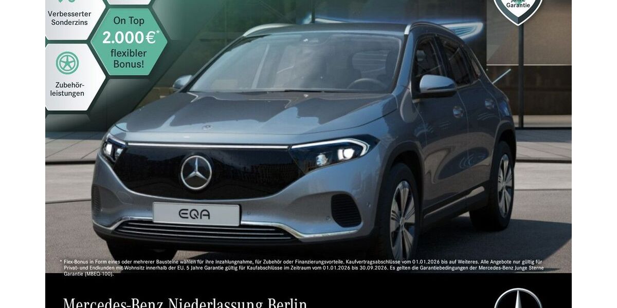 Mercedes-Benz EQA 11.672 km 33.890 &euro; Berlin 12681