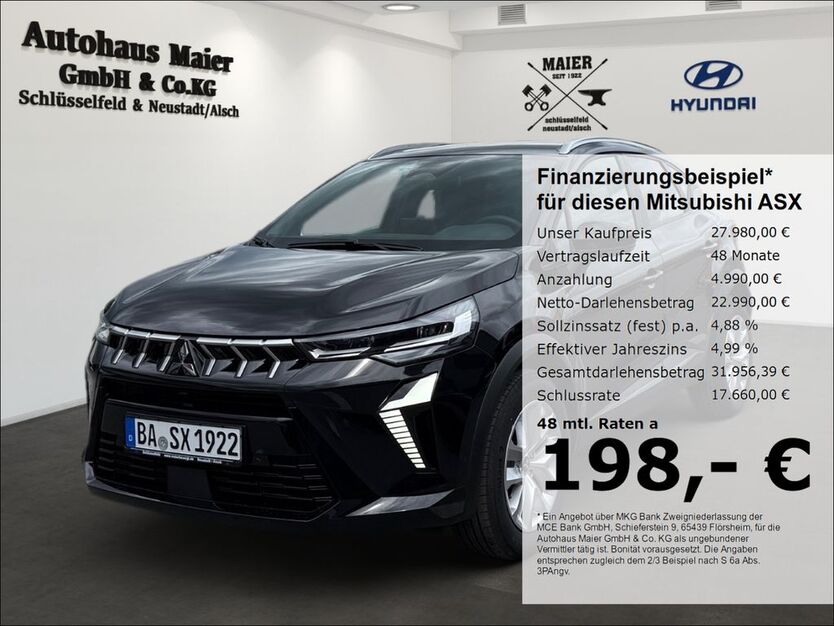 Mitsubishi ASX 1.500 km 27.980 € Schlüsselfeld 96132