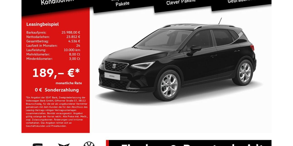 Seat Arona 25.675 km 25.988 &euro; Lohmar 53797
