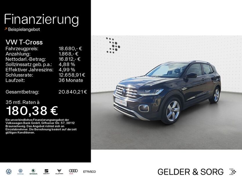 VW T-Cross 39.200 km 18.680 € Lichtenfels 96215
