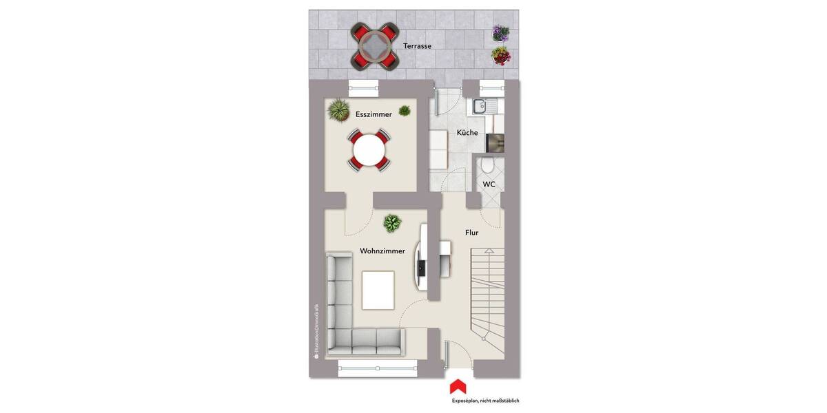 Reihenmittelhaus Rothenburg - 6 Zimmer, 124 m&sup2;, 89.000&euro; | Angebot:26840697